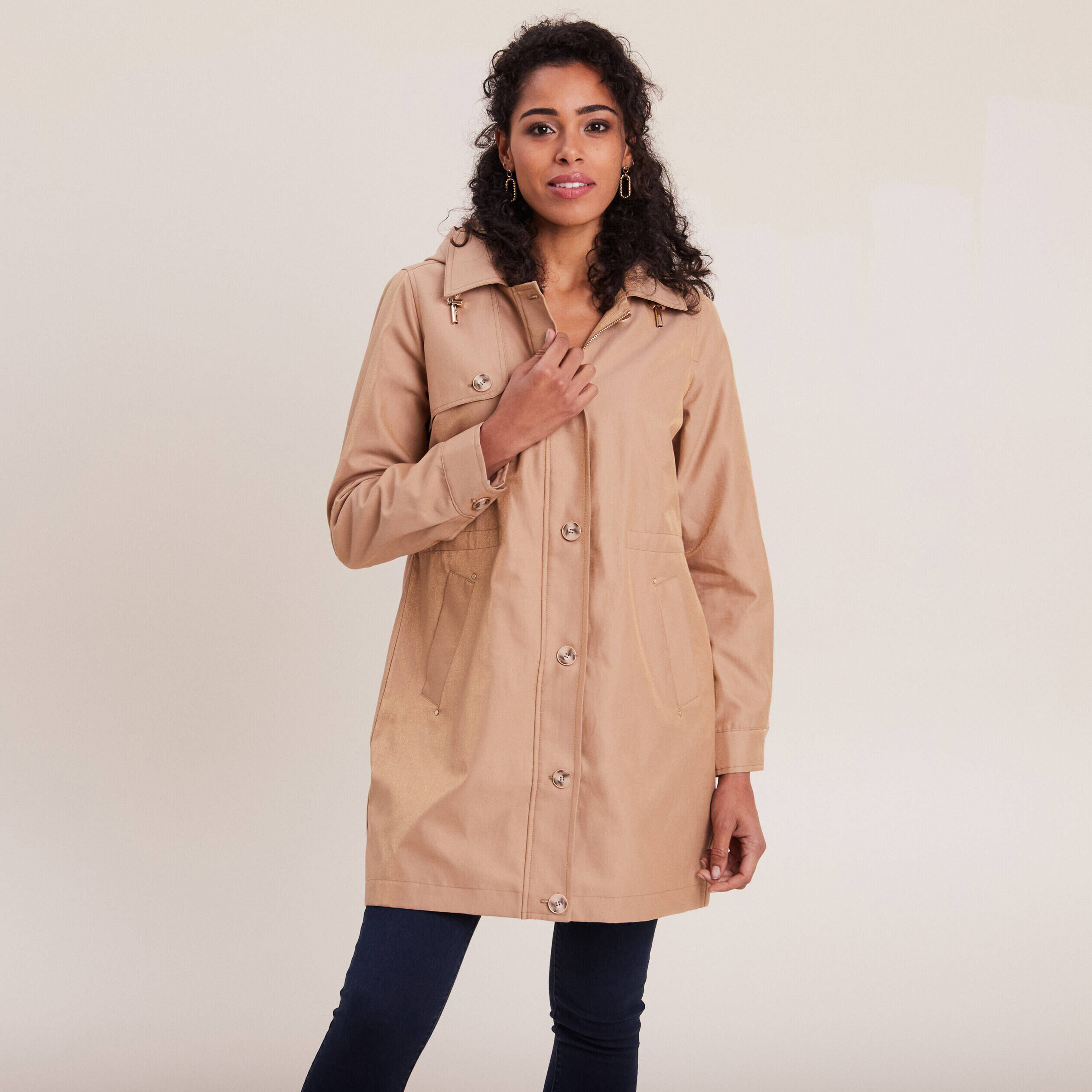 Manteau hiver deals femme beige