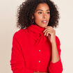 &Eacute;charpe rouge femme
