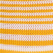 Pull manches courtes jaune moutarde femme