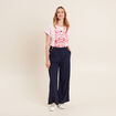 T-shirt manches courtes rose femme