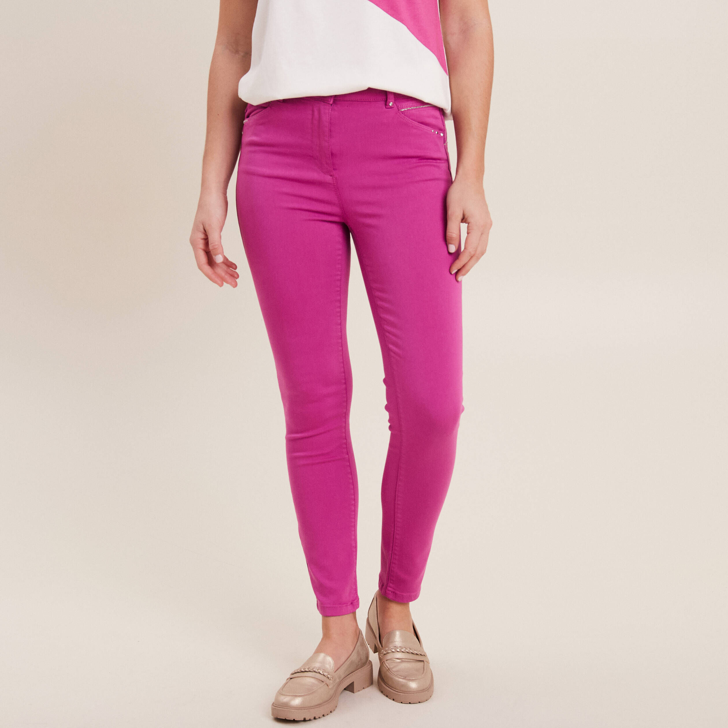 Pantalons femme soldes Violet Breal