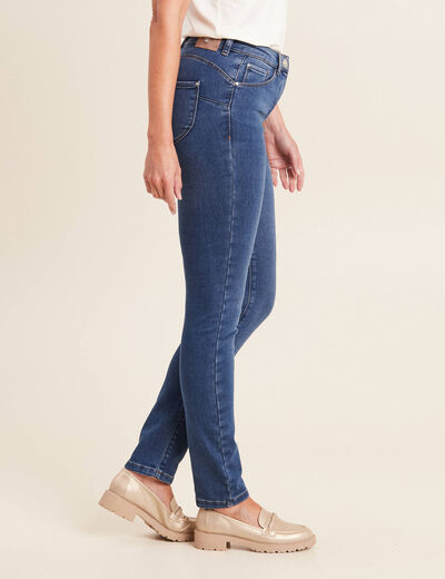 Jeans chaud magique denim stone femme