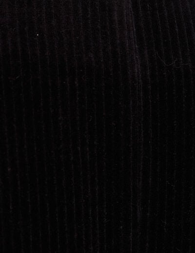 Blazer col tailleur doubl&eacute; noir femme
