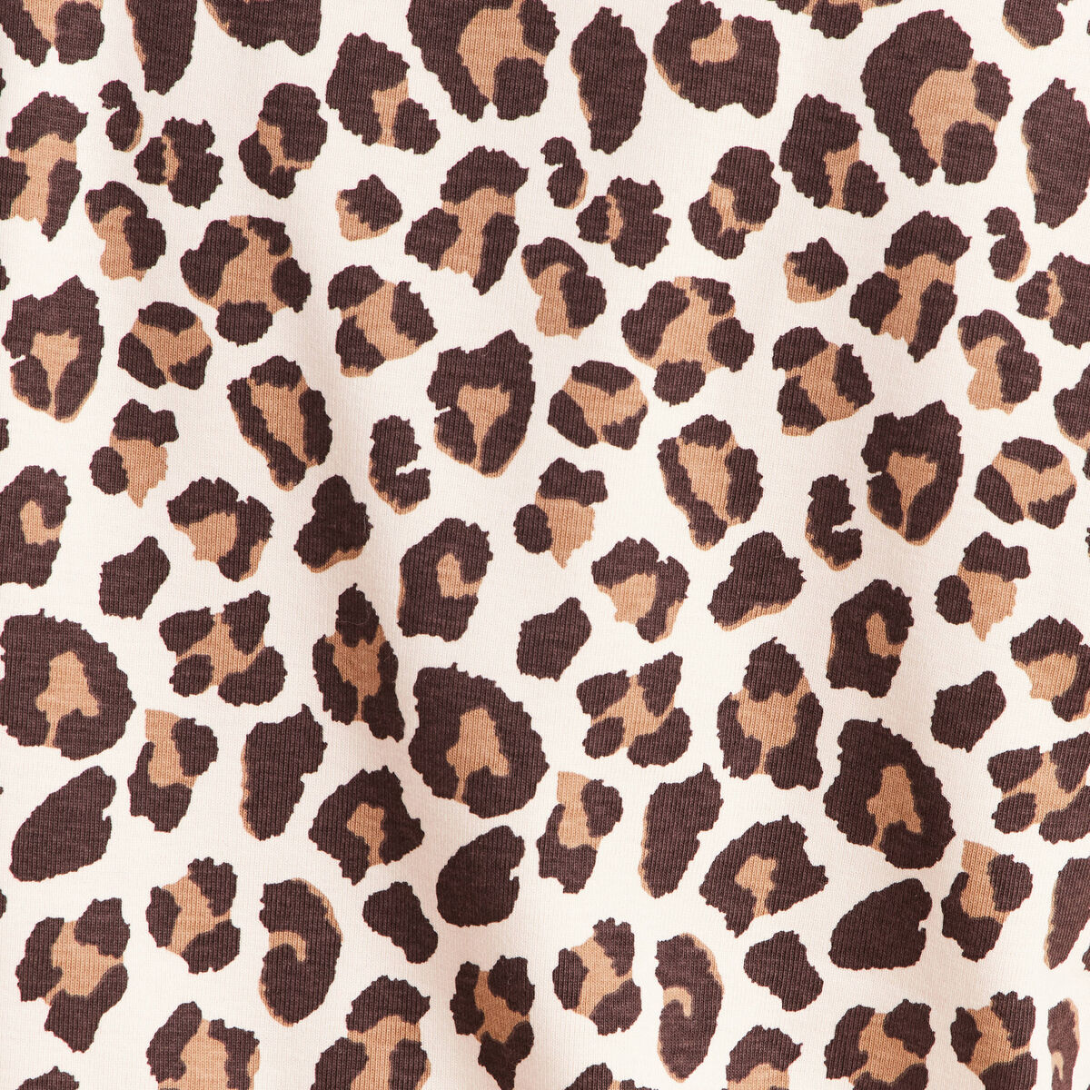 T-shirt en coton biologique marron femme