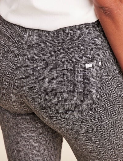 Pantalon magique Le L&eacute;ger enduit gris femme