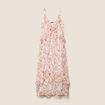 Robe &eacute;vas&eacute;e fluide multicolore femme