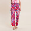 Pantalon flou rouge femme