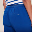 Pantalon urbain 7/8&egrave;me bleu electrique femme