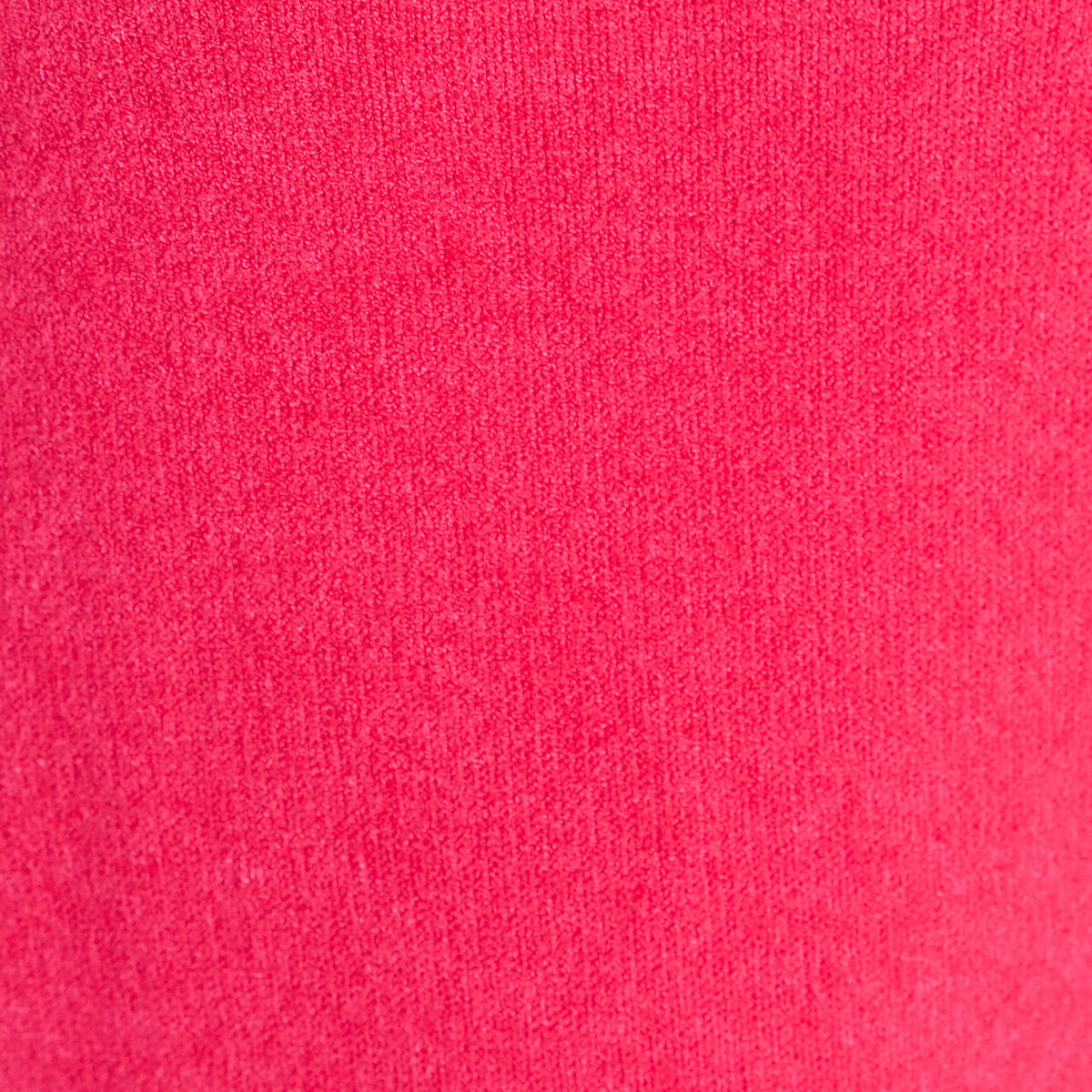 Pull droit col rond manches 3/4 rose femme