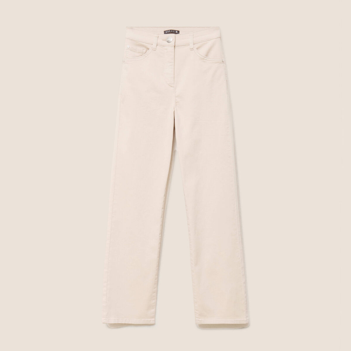 Pantalon magique Le L&eacute;ger coupe droite sable femme
