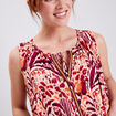 Blouse sans manches rose clair femme