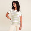 T-shirt manches courtes vert femme