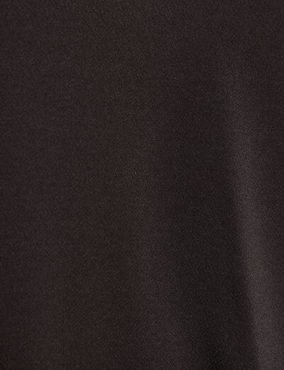 Blouse manches longues noir femme