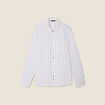 Chemise manches longues gris fonc&eacute; femme