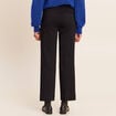 Jean large noir femme