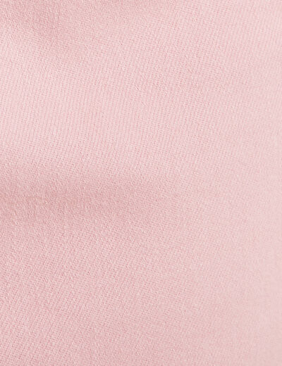 Combinaison pantalon boutonné rose pastel femme