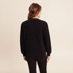 Gilet r&eacute;versible esprit bomber noir femme
