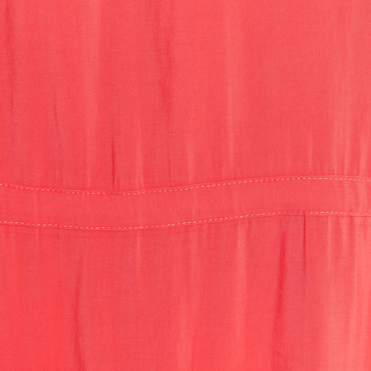 Robe droite courte avec lien rouge femme