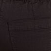 Pantalon coupe mom 7/8&egrave;me noir femme