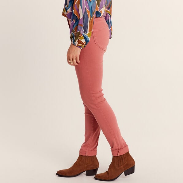 jean magique ajuste taille standard rose femme Jean magique ajusté taille standard rose femme