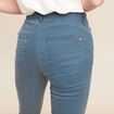 Pantalon magique Le L&eacute;ger coupe droite bleu marine femme