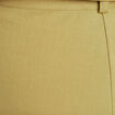 Pantalon fluide taille haute vert olive femme