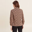 Veste tailleur col ch&acirc;le beige femme