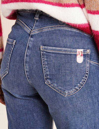 Pantalon magique l'unique denim double stone femme