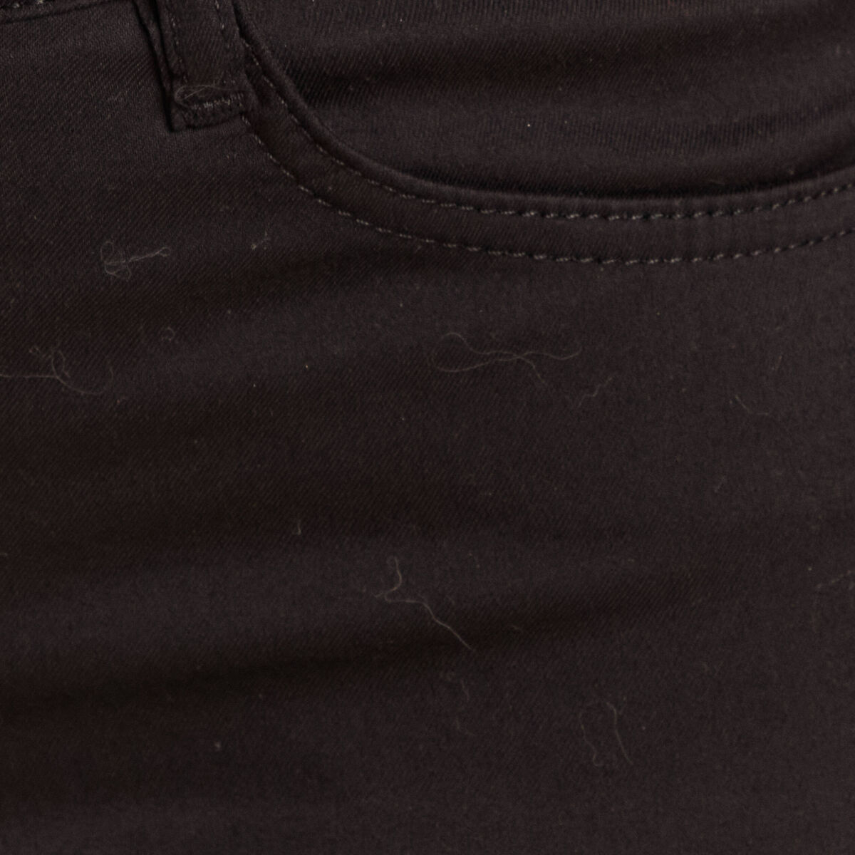 Pantalon léger bootcut taille basculée noir femme