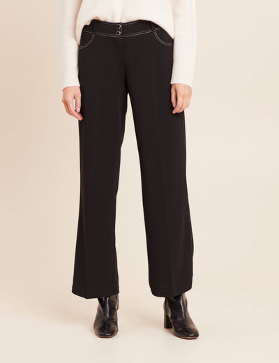 Pantalon noir femme