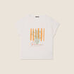 T-shirt manches courtes ecru femme
