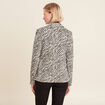 Veste esprit tailleur beige femme
