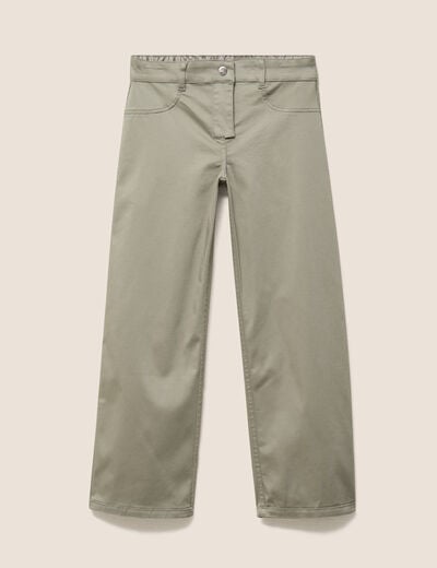 Pantalon r&eacute;versible gris femme