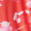 Blouse manches courtes rouge femme