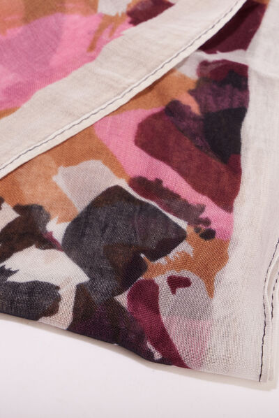 Foulard multicolore femme