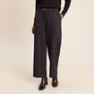Pantalon gris fonc&eacute; femme