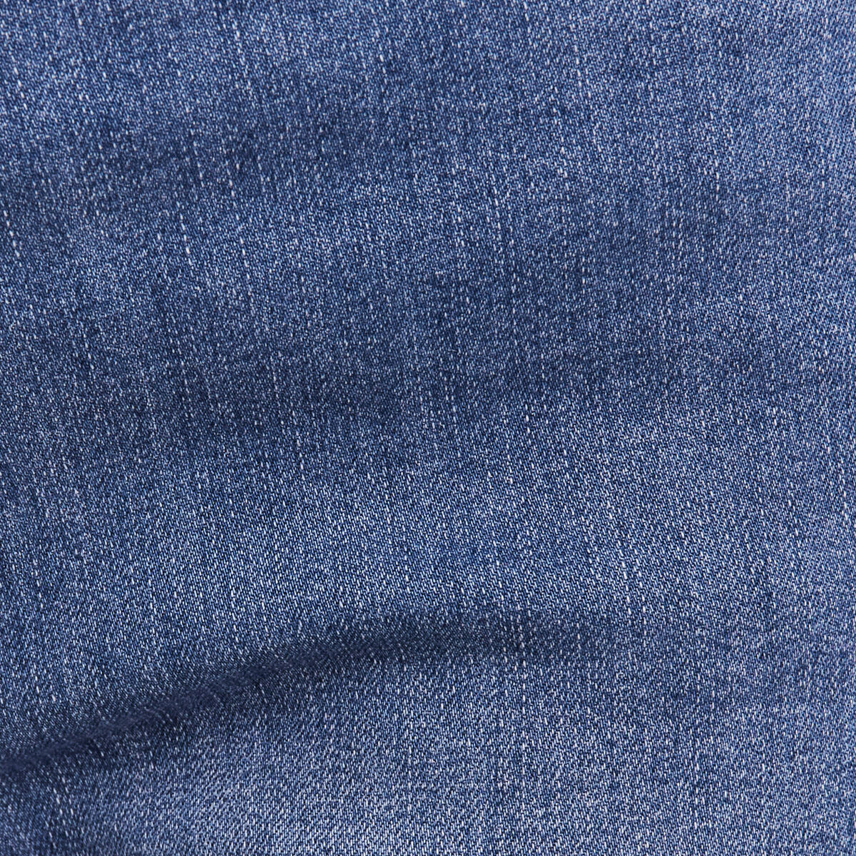 Jean coupe droite 7/8&egrave;me denim stone femme