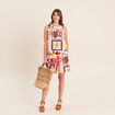 Bermuda multicolore femme