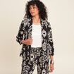Veste esprit tailleur noir femme