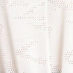 blouse col tunisien manches courtes blanc femme