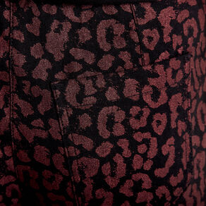 Pantalon décontracté prune femme
