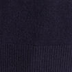 Pull col montant bleu marine femme