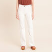 Jean magique L'Unique coupe bootcut blanc femme