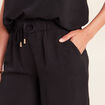 Bermuda noir femme