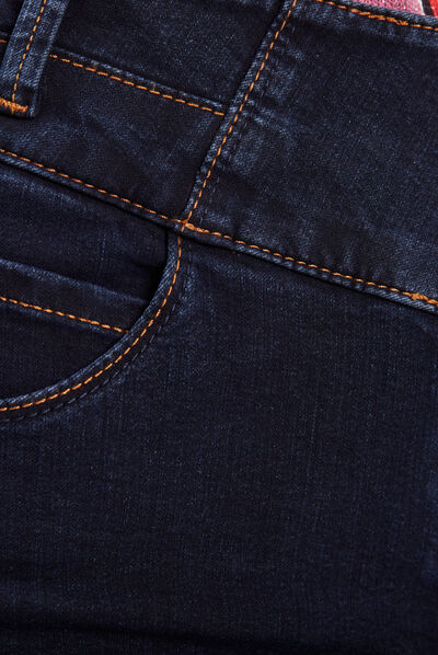 Jeans galbant et confortable denim stone femme