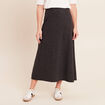 Jupe taille standard gris fonc&eacute; femme