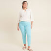 Blouse manches 3/4 ecru femme