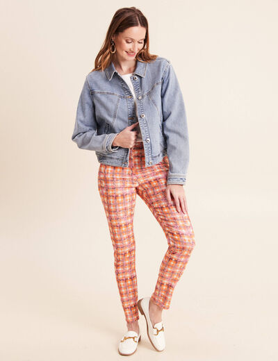 Veste denim denim double stone femme