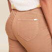 Pantalon magique Le L&eacute;ger coupe ajust&eacute;e marron femme