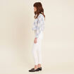 Pantalon magique Le L&eacute;ger coupe ajust&eacute;e blanc femme